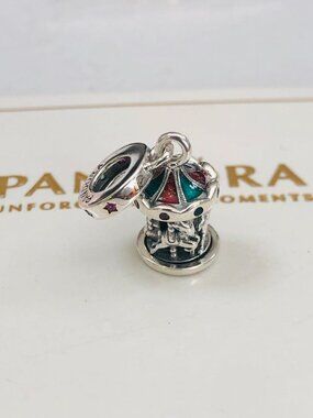 Pandora Spinning Carousel Dangle Charm